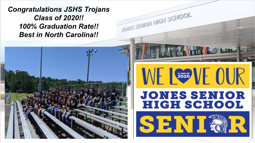 Congratulations JSHS Class of 2020 - 100% Graduation Rate!!