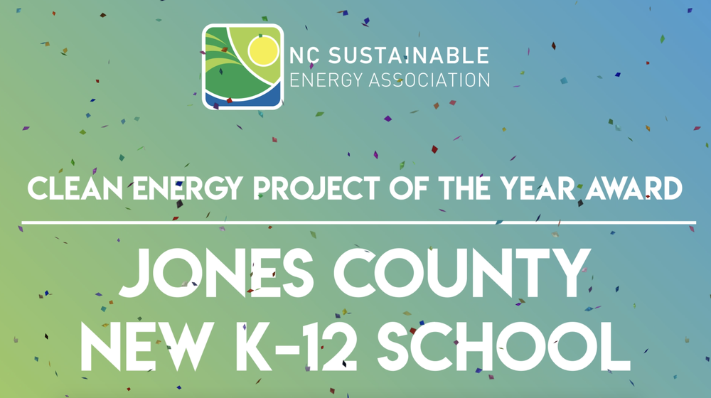 North Carolina Sustainable Energy Associations - 2020 Project of the Year!!