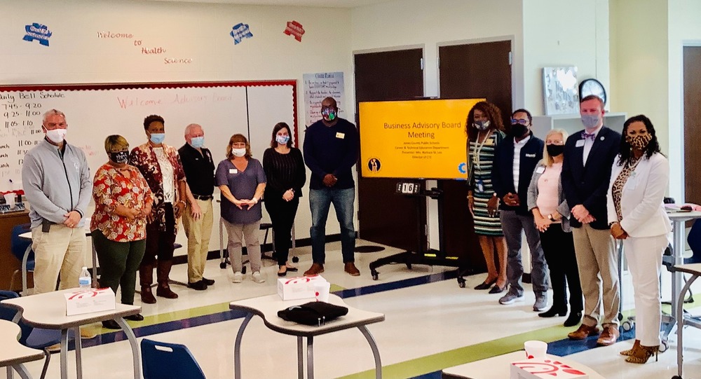 Thank you for your support CTE Advisory Board!!