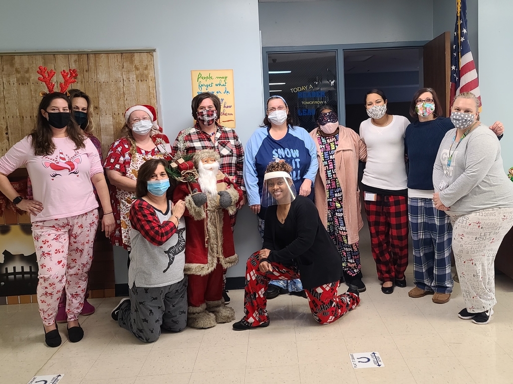 pajama Day staff