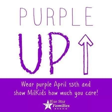 purple up