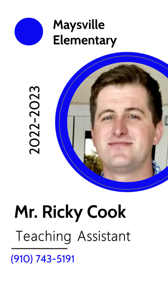 Ricky Cook Welcome