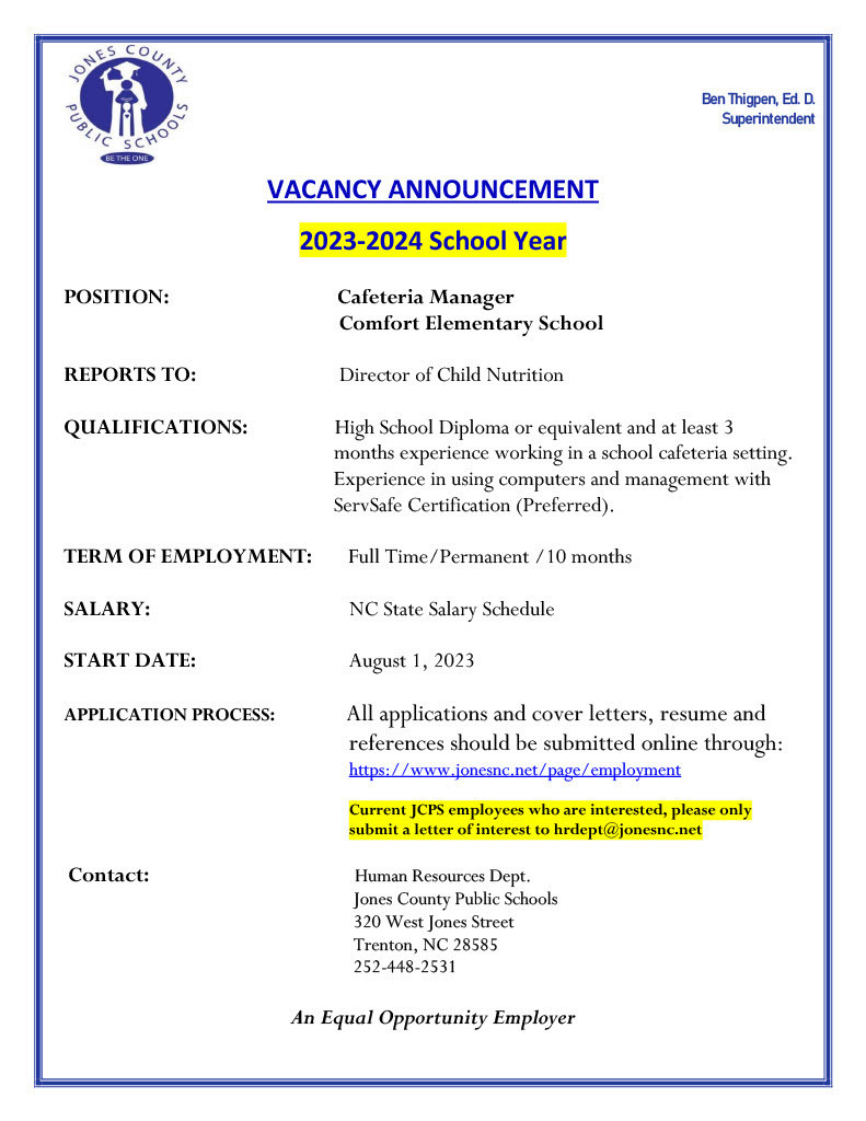Job Vacancy