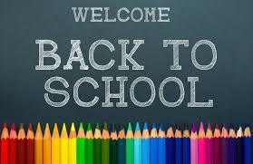 Welcome back to school